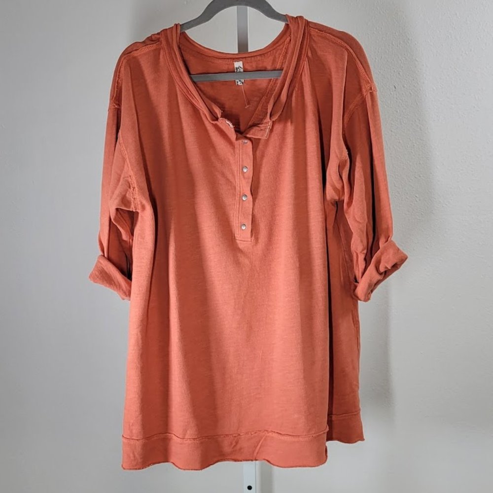 FREE PEOPLE INTIMATELY organic cotton pullover Sz S NEW - Picture 9 of 11